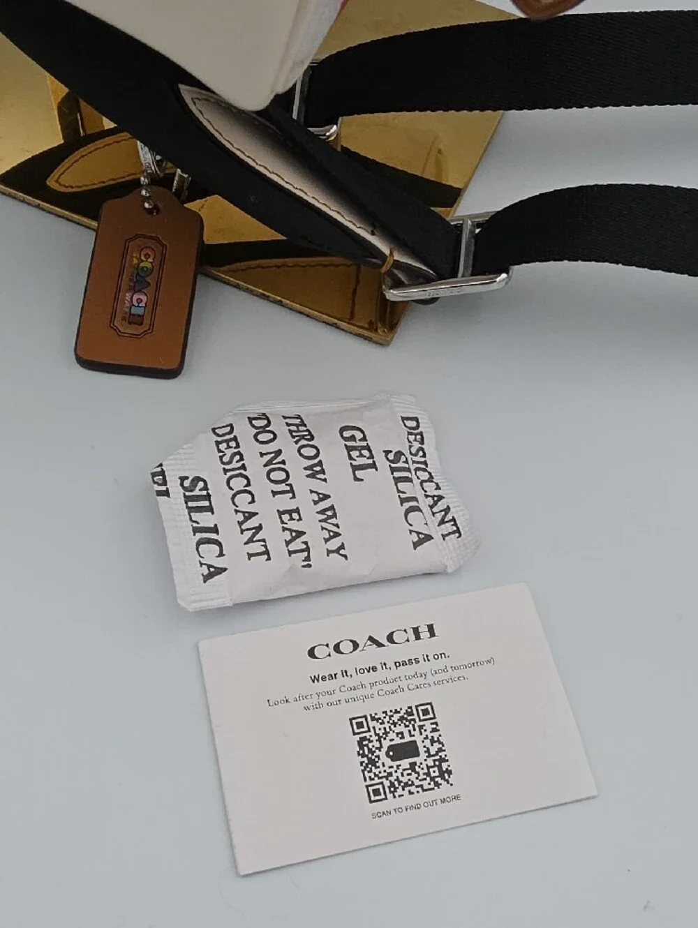 Coach Pride White Rainbow Signature Mono Mini Backpack (NWOT)✨️🌈✨️